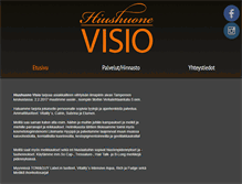 Tablet Screenshot of hiushuonevisio.fi